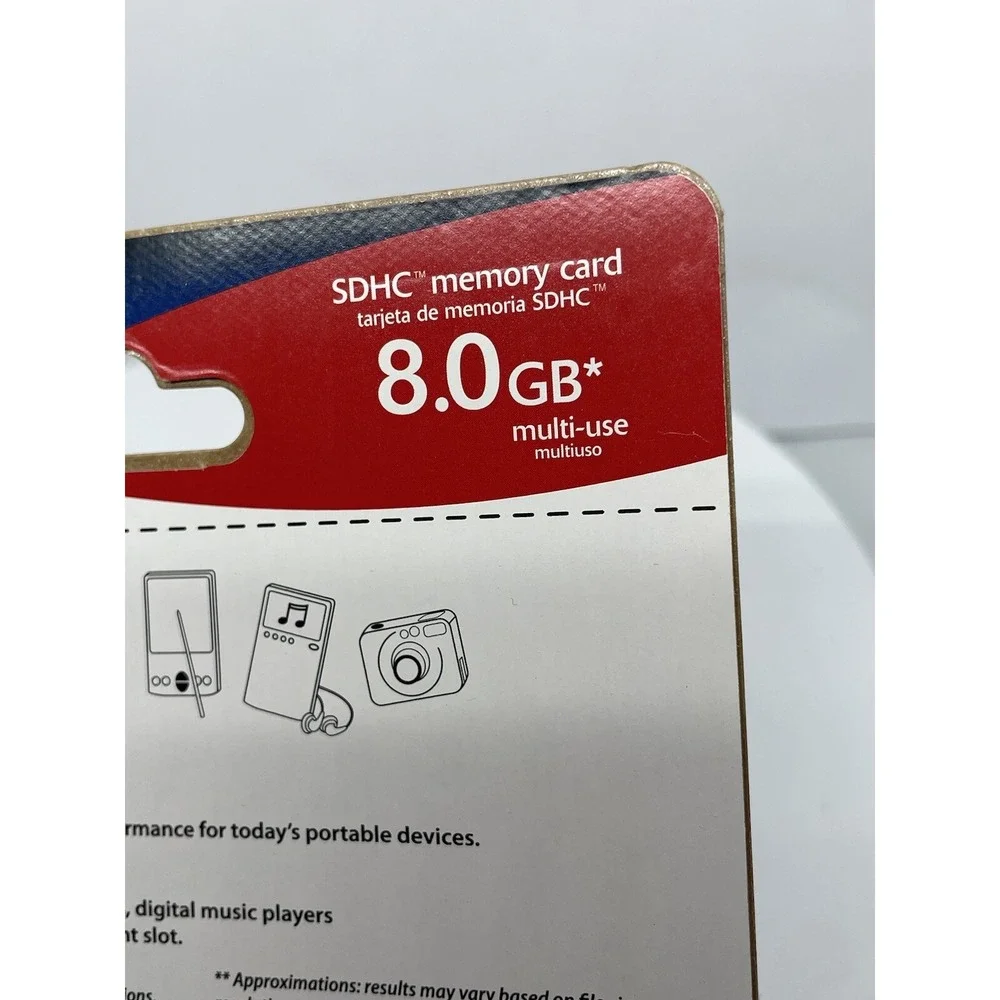 W Photo‎ 8GB SDHC Memory Card Walgreen Memory Card 8.0 Gigabytes NEW